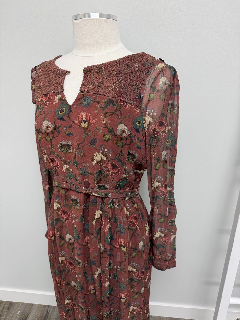 Indi & cold Floral Dress New with tags size m